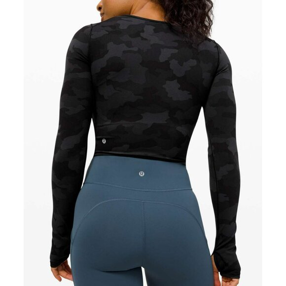 Lululemon Wunder Train Cropped Long Sleeve - Picture 2 of 5